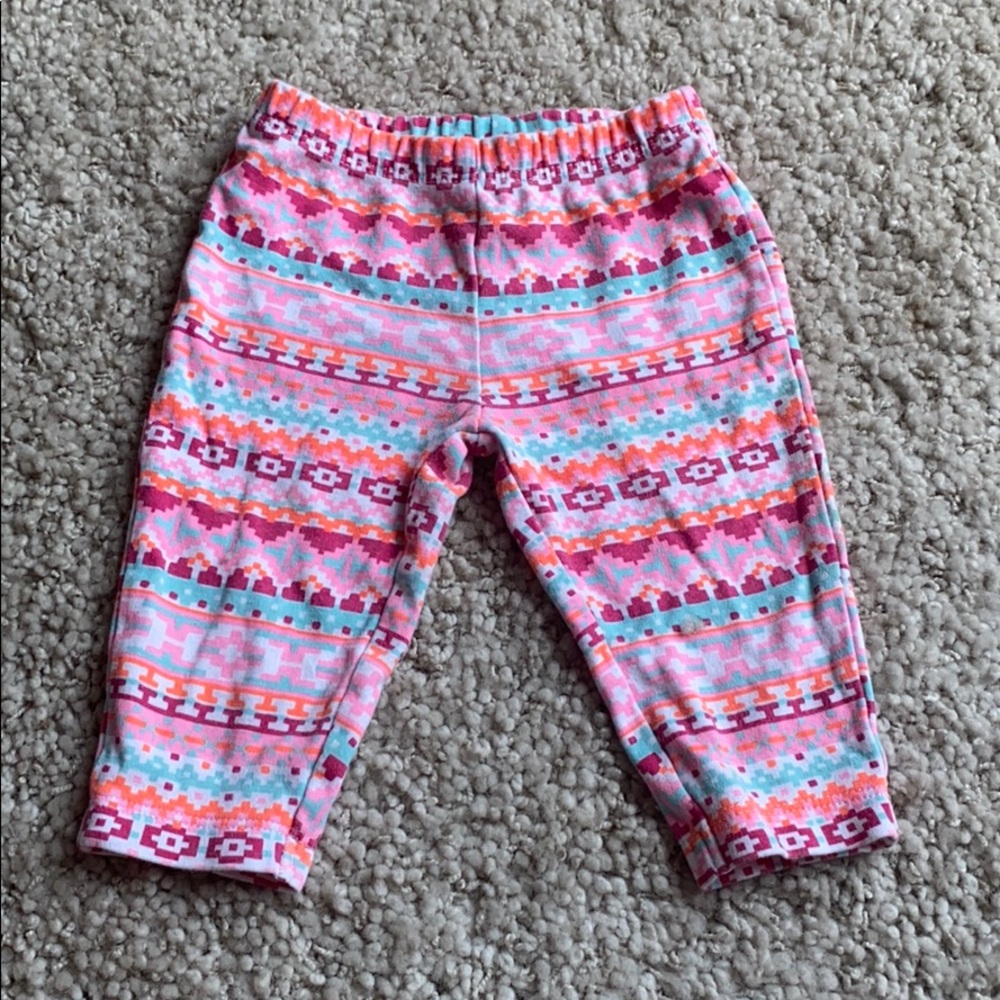 Carter’s pattern leggings
